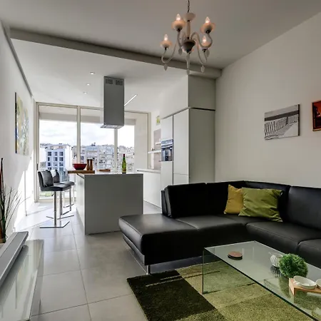 Superb Southfacing In The Heart Of St.julians 公寓 *