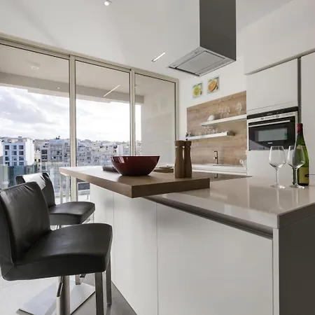 Apartamento Superb Southfacing In The Heart Of St.julians San Julián